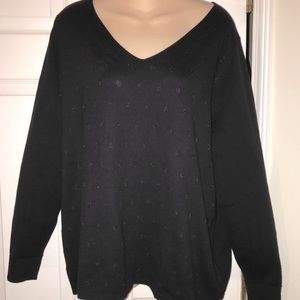 Coldwater Creek V-neck long sleeve sweater.